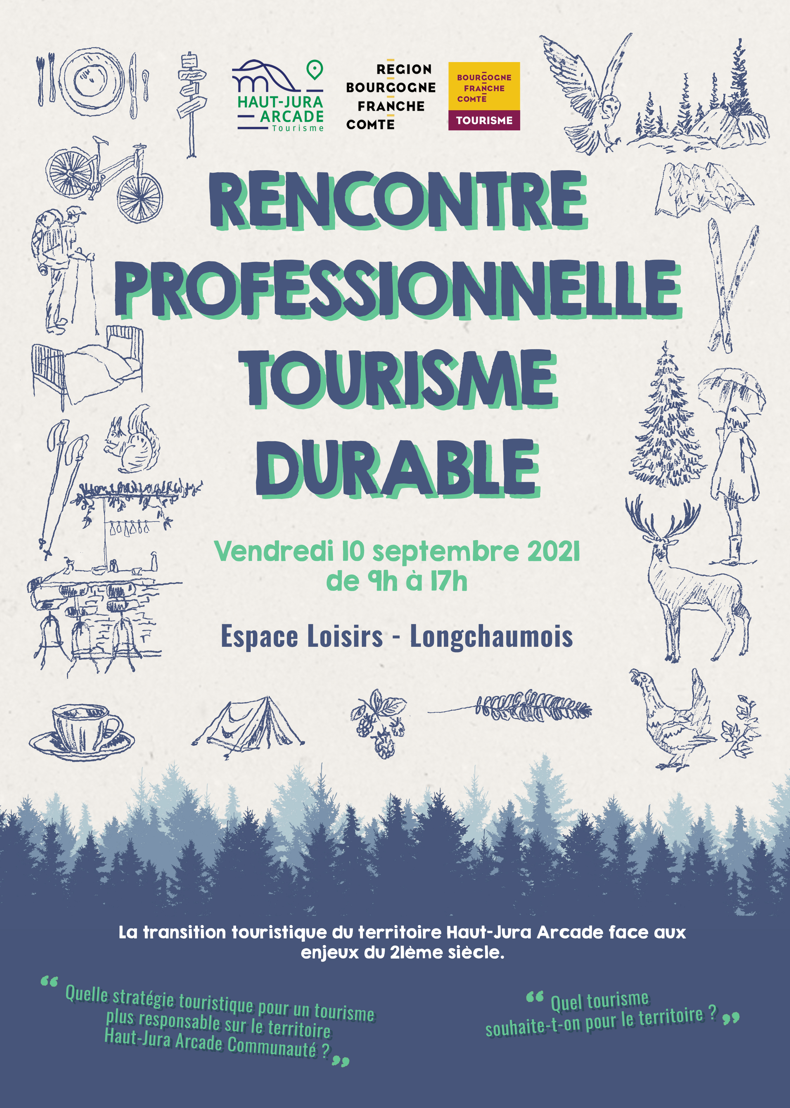 RencontreProTourismeDurable Affiche