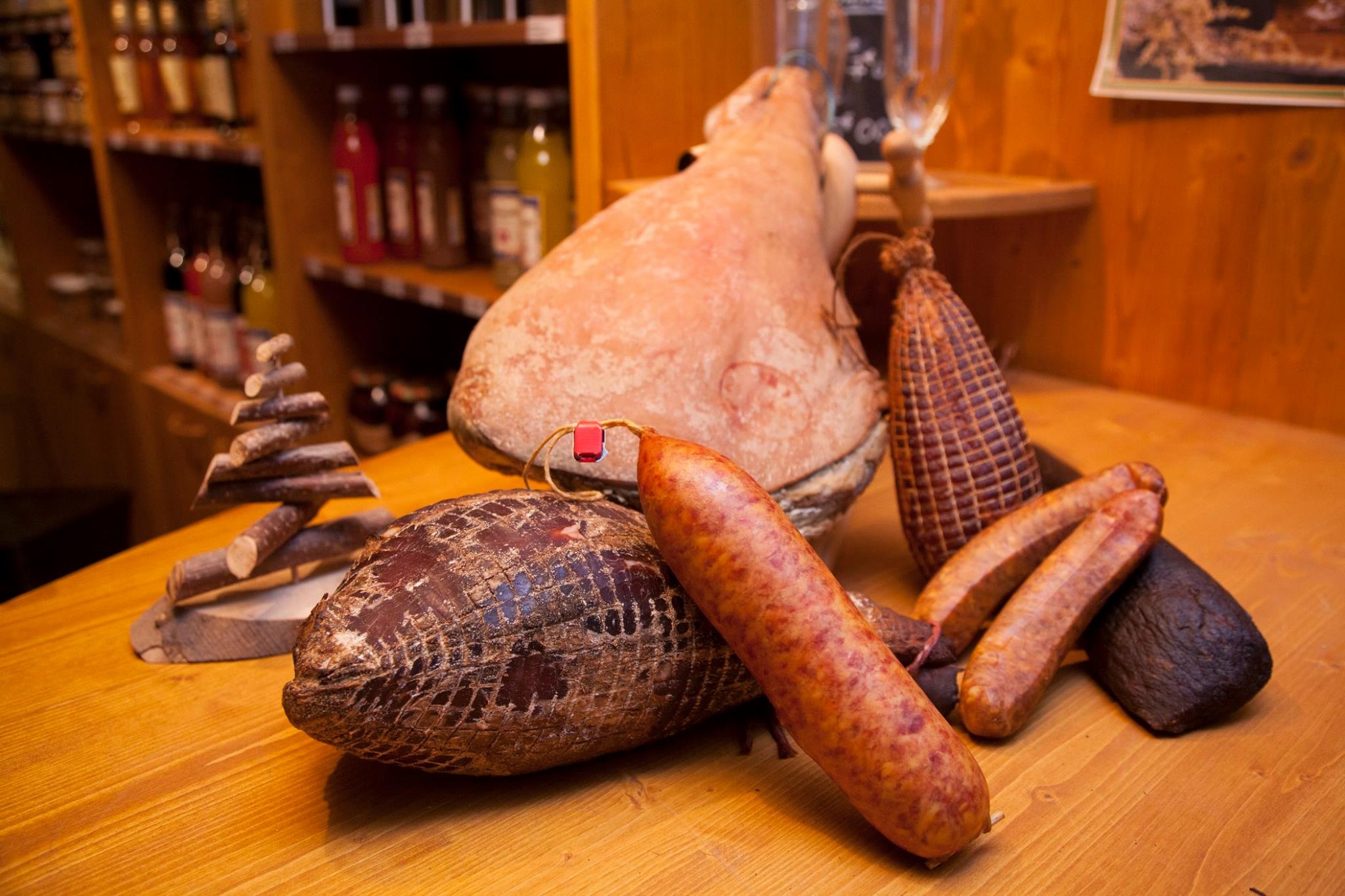 Charcuterie fumée tuyé du Papy gaby